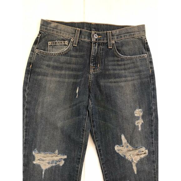 Carmar Matt Baggy Distressed Mid Rise Non Stretch Jeans - Picture 2 of 12